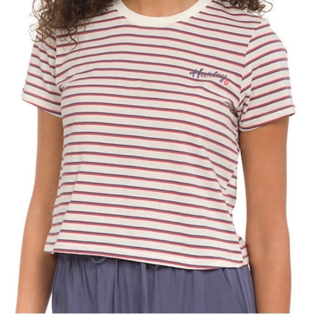 Hurley Striped Top l SIZE S